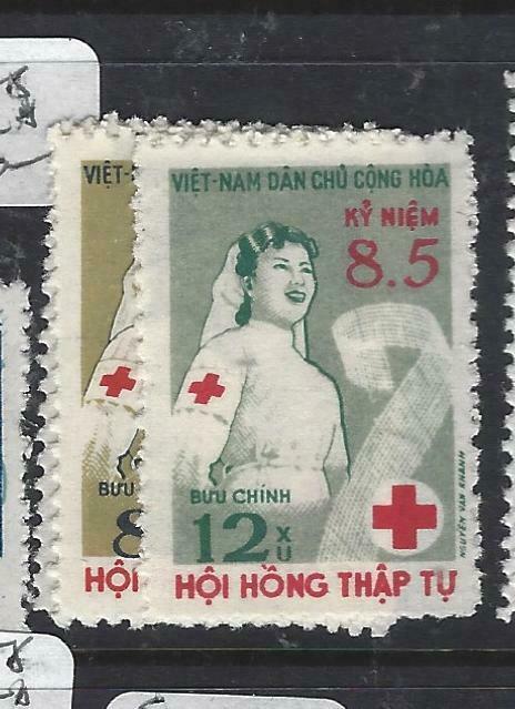 VIET NAM  (P1305B)  RED CROSS  SC 124-5  MNH