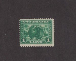 Scott 397 - Panama Pacific 1  Cent. MNH. OG. Single.   #02 397MNHb