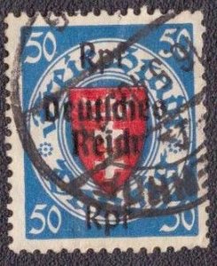 Danzig - 252 1937 Used