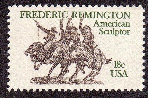United States 1934 - Mint-NH -18c  Frederic Remington / Horses (1981)
