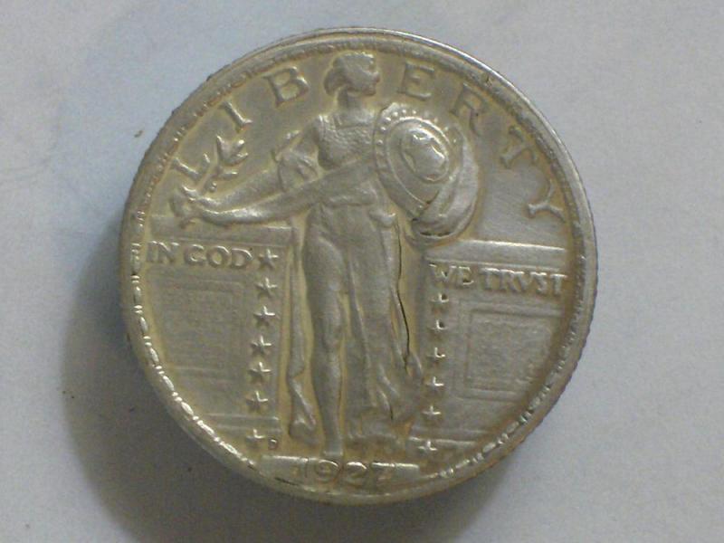 1927 D Standing Liberty Quarter  Copy