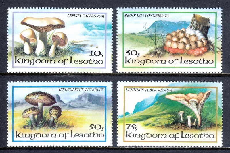 Lesotho - Scott #390-393 - MNH - SCV $2.90