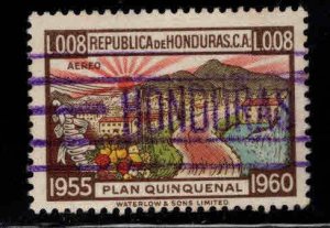 Honduras  Scott C255 Used 1956 stamp