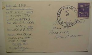 US 1 WOJIMA RADIO CARD 1948