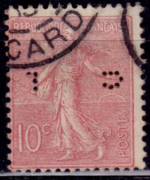 France, 1903-38, Sower, 10c, sc#138, used