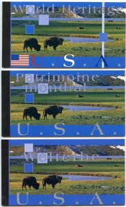 UNITED NATIONS Sc# NY 852 GE417 VI340 2003 World Heritage USA Souv Bklts MNH