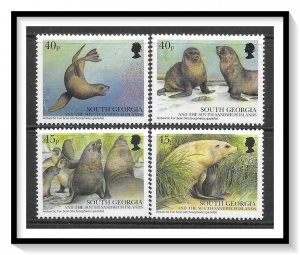 South Georgia #286-289 Fur Seals Set MNH