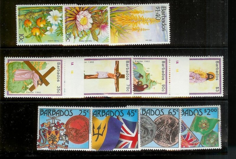 BARBADOS (42) Mint Never Hinged Sets - All Different - Nearly all complete