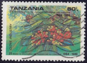 Tanzania - 1990 - Scott #589C - used - Cloves