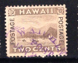 Hawaii #75, Waiohinu 259.13 CDS,January date