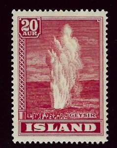 Iceland  SC#204 Mint F-VF SCV$25.00...Amazing Place!