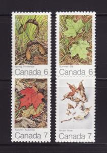Canada 535-538 Set MNH Maple