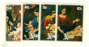 NIUE 457-60 MNH CV $3.45 BIN $1.75