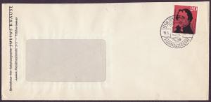 Germany #809 used on cover