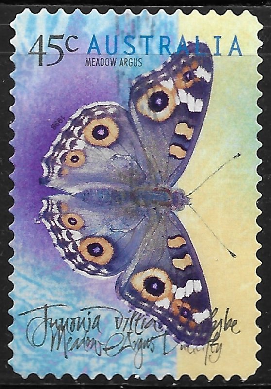 Australia #1697 45c Insects - Butterflies - Meadow Argus
