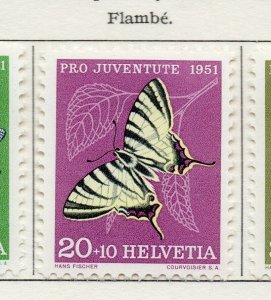 Switzerland 1951 Issue Fine Mint Hinged 20c. NW-119113