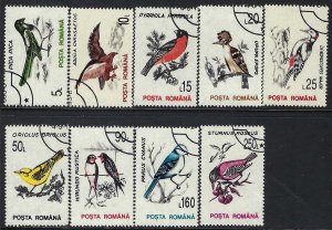 Romania 3812//21 C50 VFU BIRDS MISSING 1 VALUE 233G-1