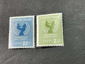 THAILAND # 421-422--MINT/HINGED----COMPLETE SET---1964