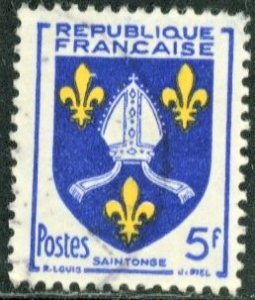 FRANCE #739 , USED - 1954 - FRAN439NS21