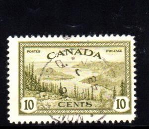 CANADA #269  10 CENT  GREAT BEAR LAKE    USED   b