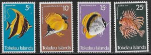 Tokelau Scott #'s 45 - 48 MH