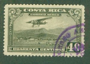 COSTA RICA C20 USED BIN $0.50