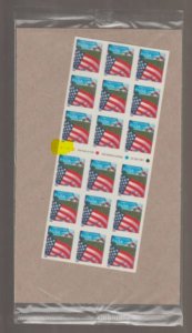 U.S. Scott #3450a Flag - Mint NH Booklet - IN PACKAGE - Highlighted V1111 Plate
