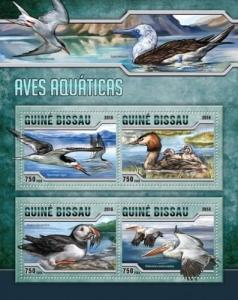 Guinea-Bissau MNH S/S Water Birds 2016