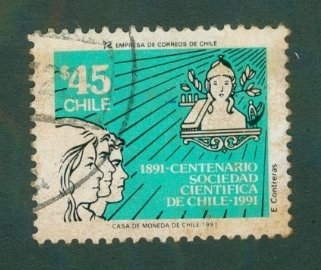 Chile 954 USED BIN $0.50