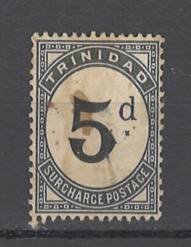 COLLECTION LOT OF #1892 TRINIDAD #J5 UNUSED NO GUM 1945 CV=$42.50 2 SCAN