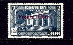 Reunion 210 MH 1943 overprint