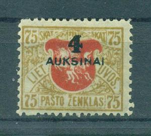 Lithuania sc# 114 mh cat value $.90