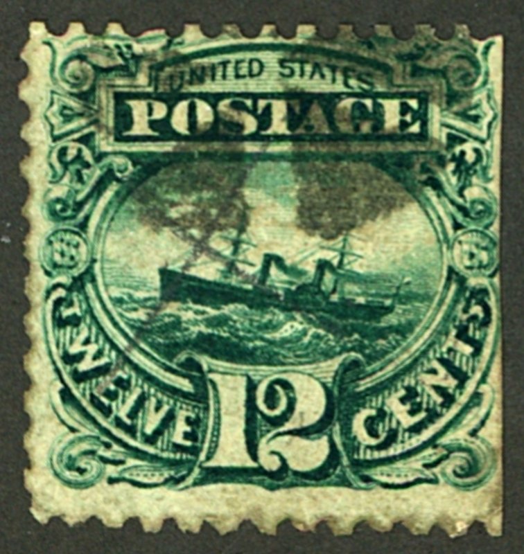 U.S. #117 USED FANCY CANCEL