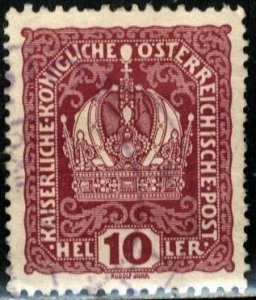 AUSTRIA - SC #148 - USED - 1916 - Austria459DM01