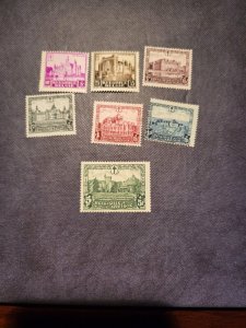 Stamps Belgium B99-105 hinged