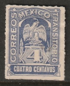 Mexico 1914 Sc 356 MH* small thin