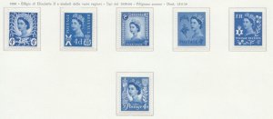 1966 GREAT UKAIN REGIONAL ISSUES MNH** 6-VALUES A28P45F30331-