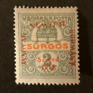 Hungary Scott #11nE1 hinged