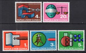 Papua New Guinea 232-236 MNH VF