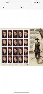 Scott #4421- GARY COOPER - HOLLYWOOD LEGEND -MNH-Full Sheet Of 20 Stamps-2009