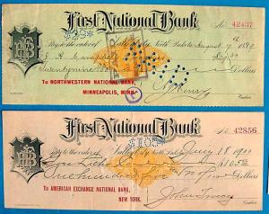 USA, Scott RN-X7, 1st Natl Bank, Valley City ND