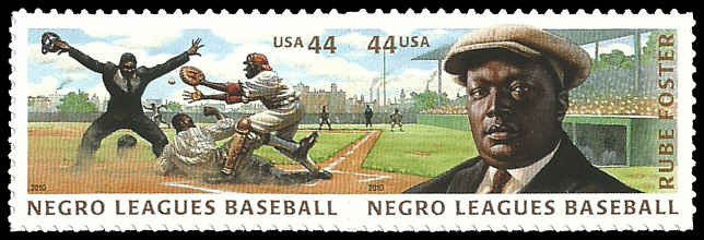 PCBstamps   US #4465/4466a Pair 88c(2x44c)Negro Leagues Bball,MNH, (5)