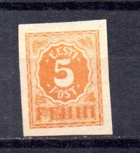 Estonia 29 MH imperforate