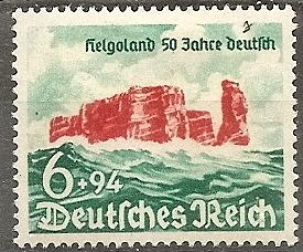 Germany B176 Mint OG 1940 Heligoland Cliffs