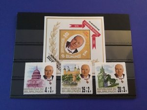 Burundi Winston Churchill Mint Never Hinged Stamps   R46117 