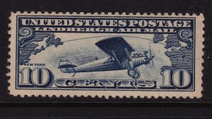 1927 Lindbergh plane Sc C10 AIRMAIL MNH OG single CV $12.50 (D1