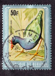 Burundi     585L       use        blue frame      CV $80.00       Birds