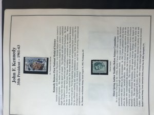 The Heritage Collection President Stamps From 29th to 38th Complete Book