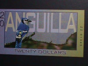 ​ANGUILLA 2019-COLLECTIBLE UNCIRCULATED POLYMAR LOVELY BEAUTIFUL NOTE VF