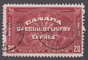 Canada # E4, Special Delivery, Used, 1/2 Cat.